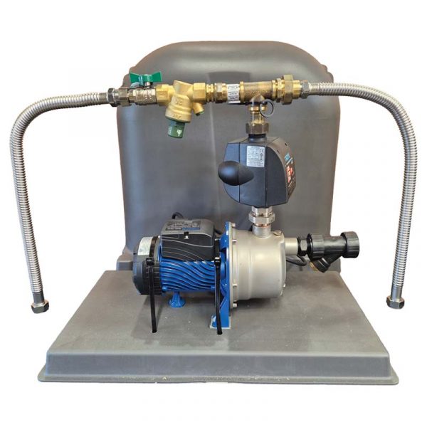 RM6000-3 Rain to Mains System with Beige Pump Cover